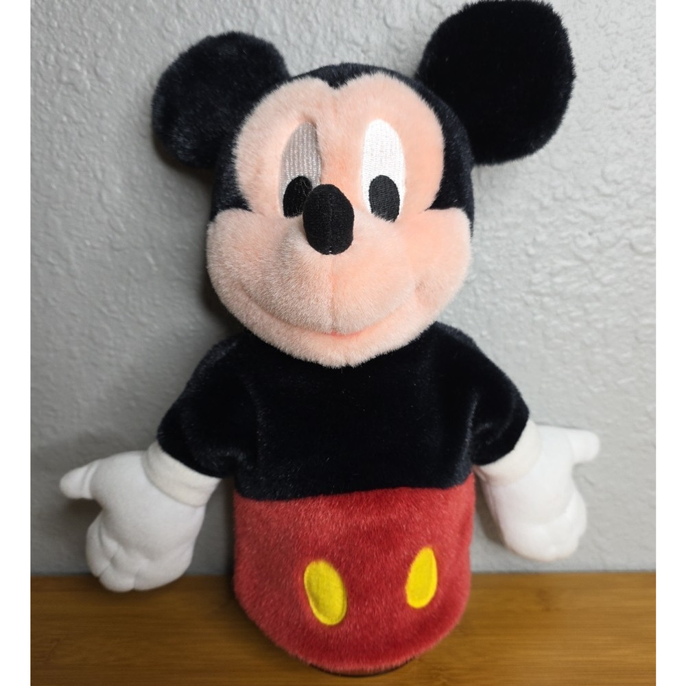 Vintage Applause Disney Mickey Mouse Plush Hand Puppet
